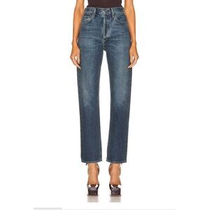 Agolde 90s Pinch Waist Jeans - Dark Blue